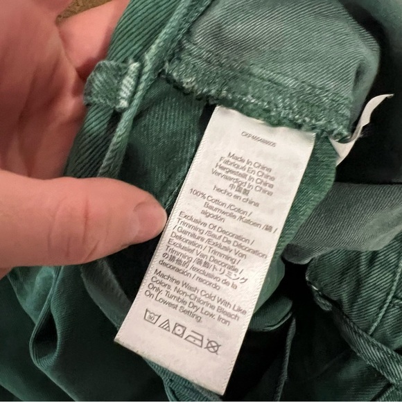 Madewell Baggy Straight Jeans: Garment-Dyed Edition - Picture 10 of 12